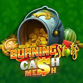 Burning Slots Cash Mesh by BF Games, showcased at betninjaa.co.uk – game logo