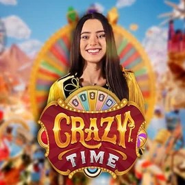 Play the Crazy Time slot by Evolution on Betninja Casino