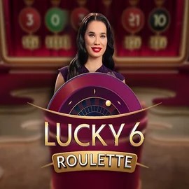 Lucky 6 Roulette logo by Pragmatic Play at Betninja Casino