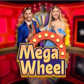 Mega Wheel online game logo by Pragmatic Play on betninjaa.co.uk