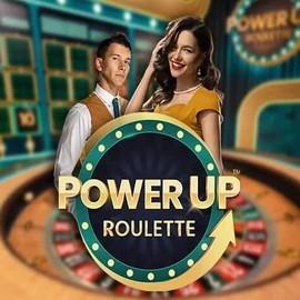 PowerUP Roulette logo – Live Casino by Pragmatic Play at Betninja Casino