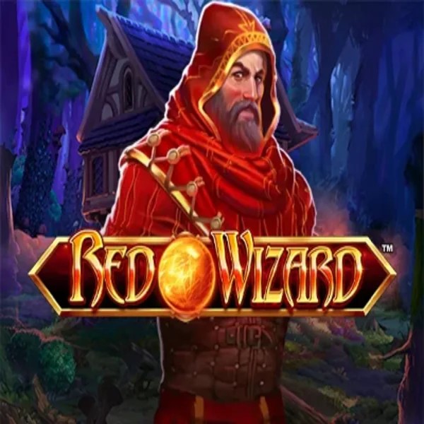 Red Wizard slot logo by Rarestone Gaming at Betninja Casino