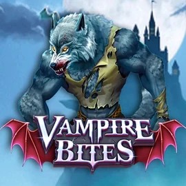 Vampire Bites online game logo by Amusnet Interactive on betninjaa.co.uk