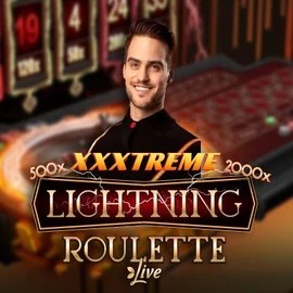 Live Casino logo of XXXtreme Lightning Roulette from Evolution at Betninja Casino
